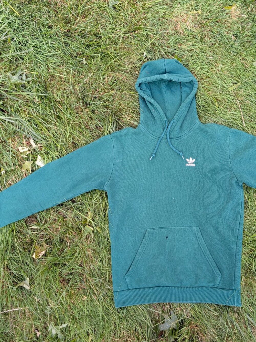 Adidas Originals Green Pullover Hoodie XS